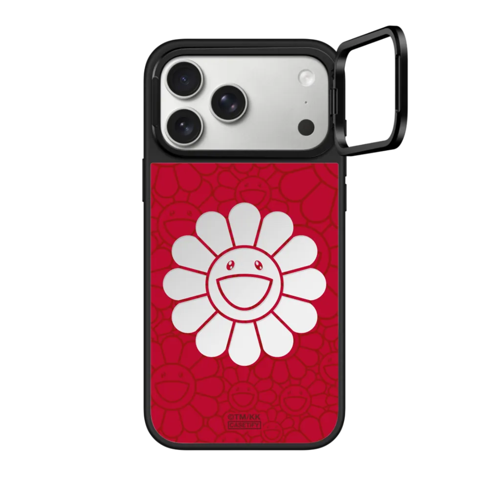 村上隆 SMILE ON PHONE CASE (RED)