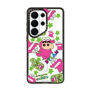 蠟筆小新｜Crayon Shinchan Sticker Custom Case (Waniyama-san)｜三星手機殼