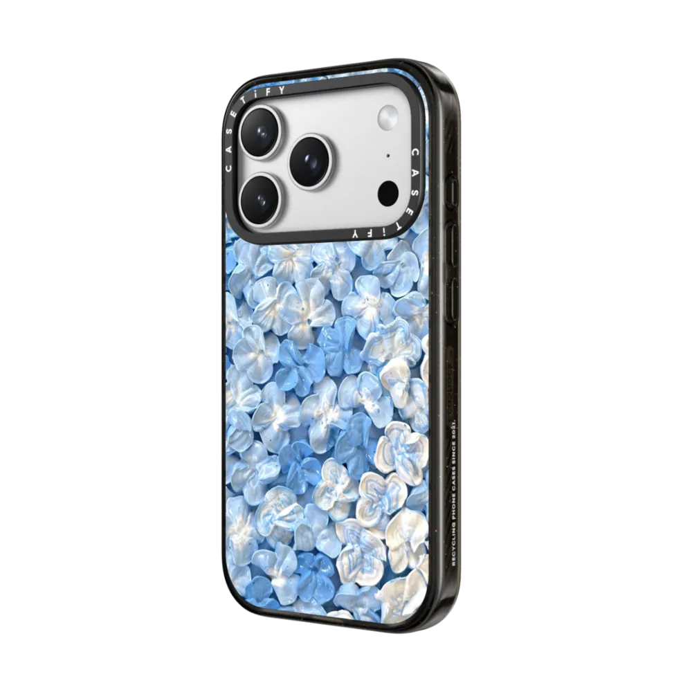 Blue Hydrangea Iphone Case By Ann Upton｜手機殼