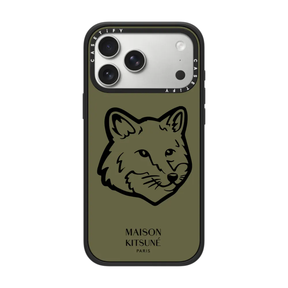 Maison Kitsuné Bold Fox Head Green Tea Case｜手機殼