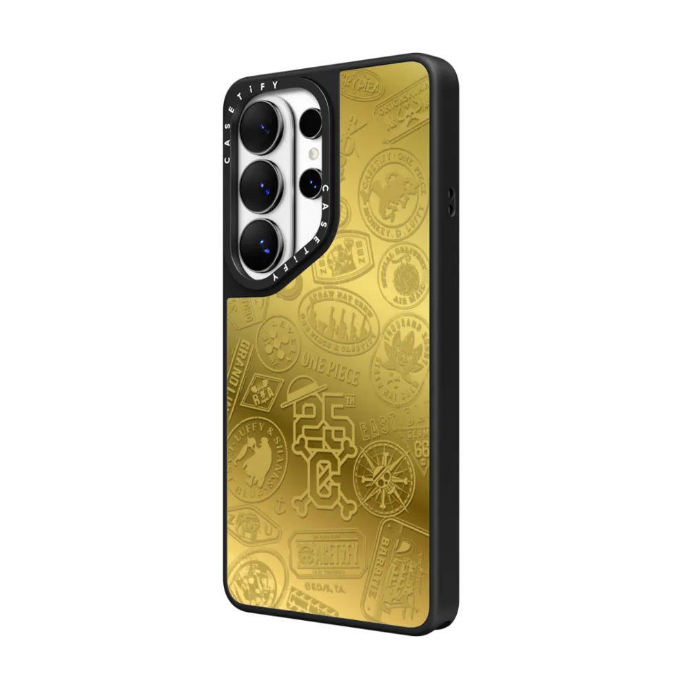 航海王 25 週年｜ONE PIECE 25th Chronicle Stamp Case (Gold)｜三星手機殼