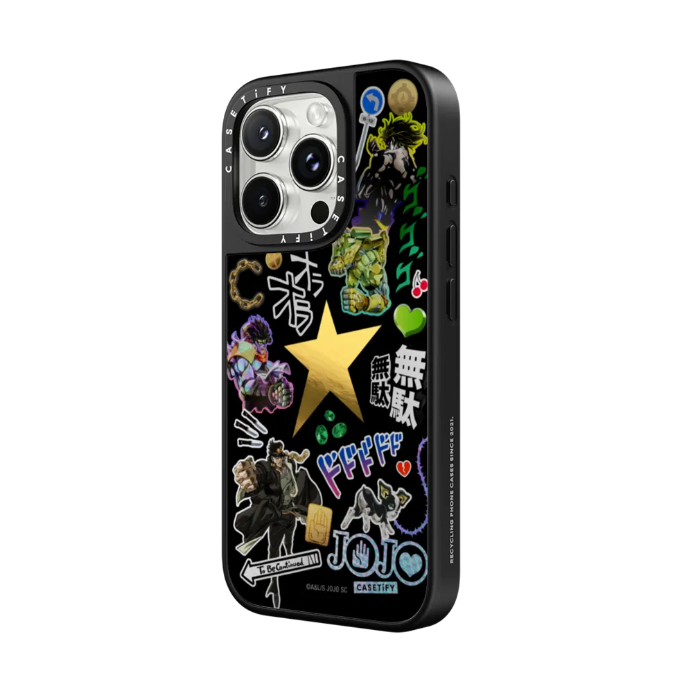 JoJo 的奇妙冒險：星塵鬥士｜Stardust Crusaders Sticker Case（鏡面款）｜手機殼