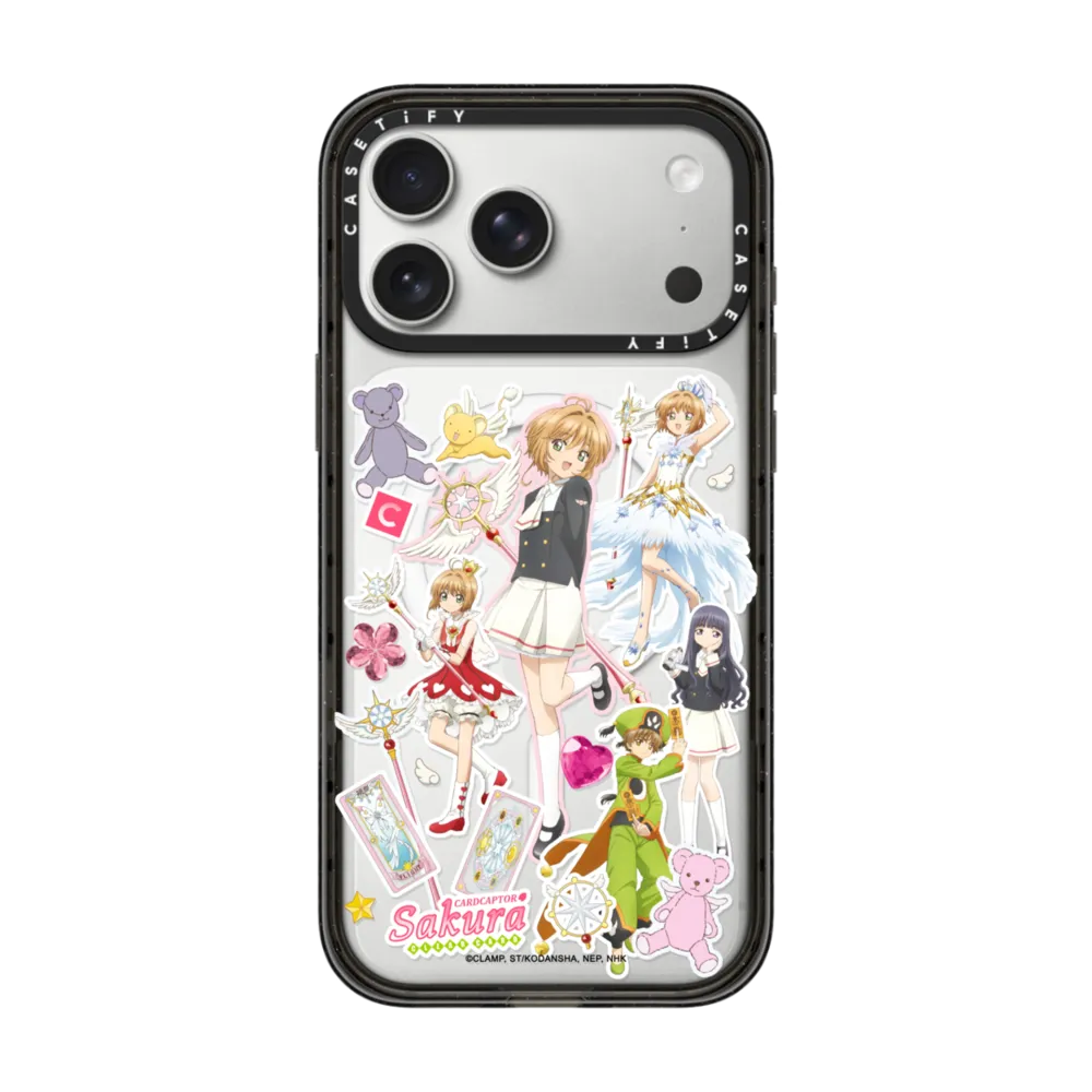 庫洛魔法使 透明牌篇 Cardcaptor Sakura Stickermania Case｜手機殼