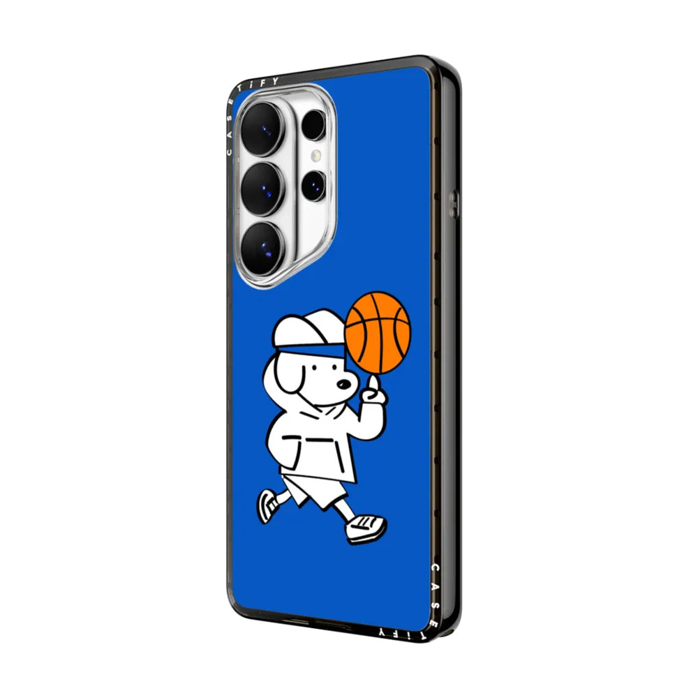Chill Time in NY (Basketball 02) - Blue｜三星手機殼