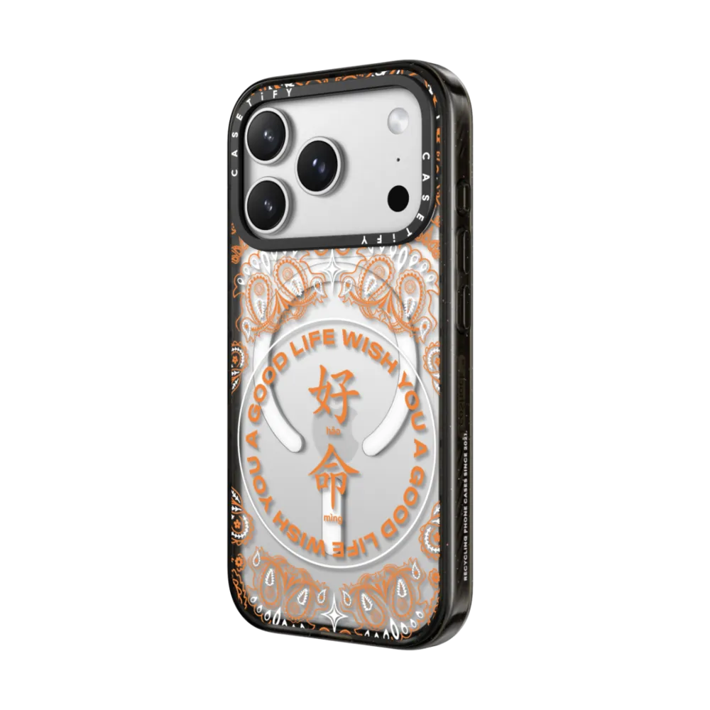 WYAGL Paisley Case - Orange｜手機殼