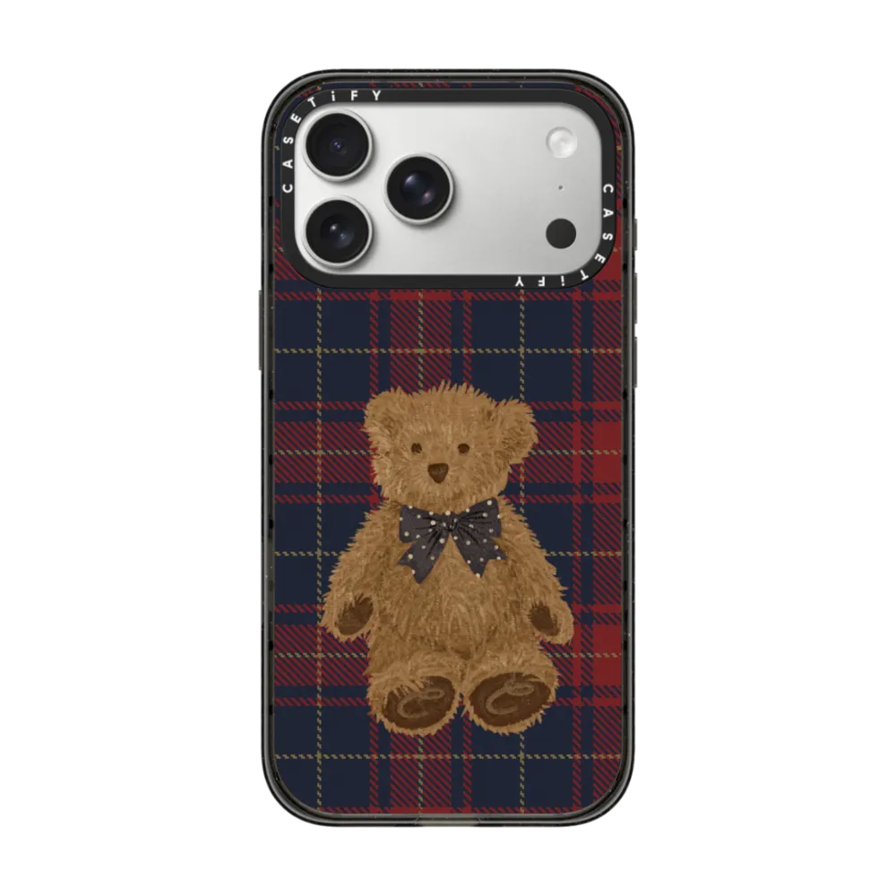 Teddy Bear Plaid｜手機殼