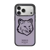 Maison Kitsuné Bold Fox Head Wisteria Purple Case｜手機殼