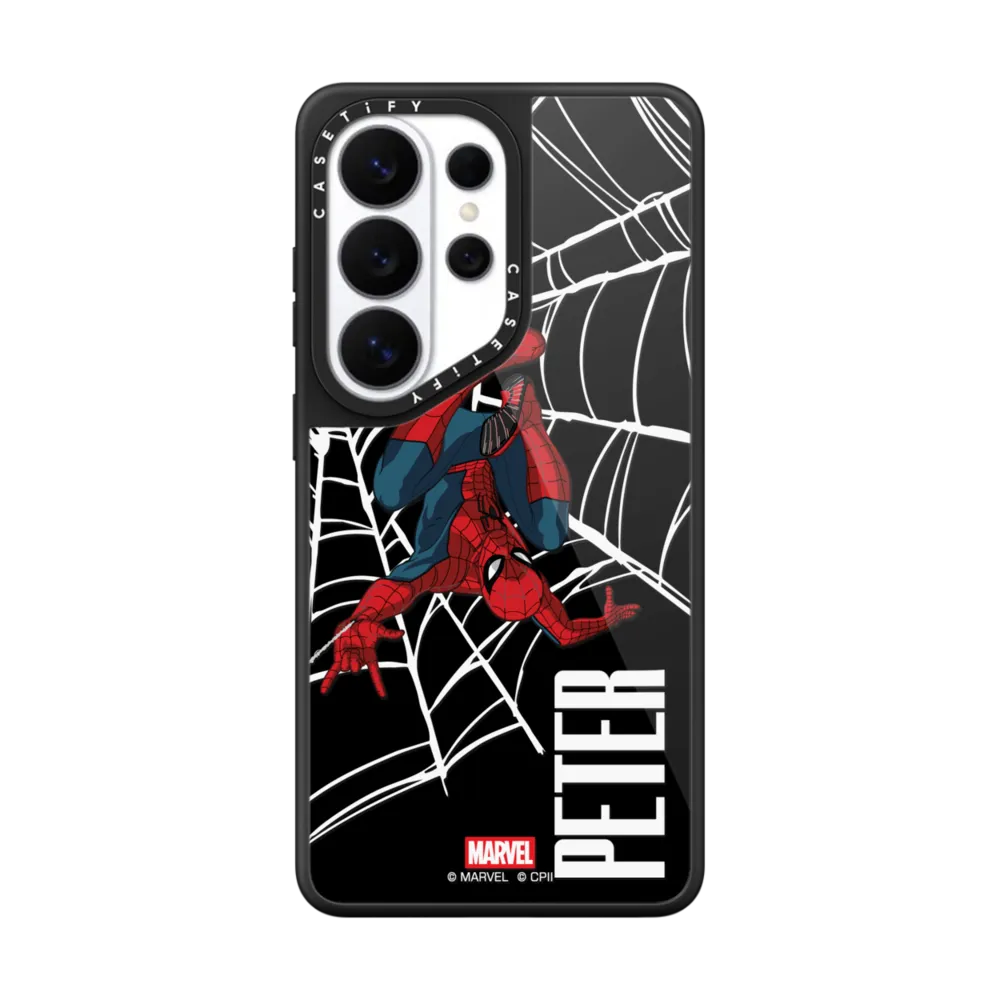 蜘蛛人｜Spider-Man Name Custom Case (White Font) - Pose 2