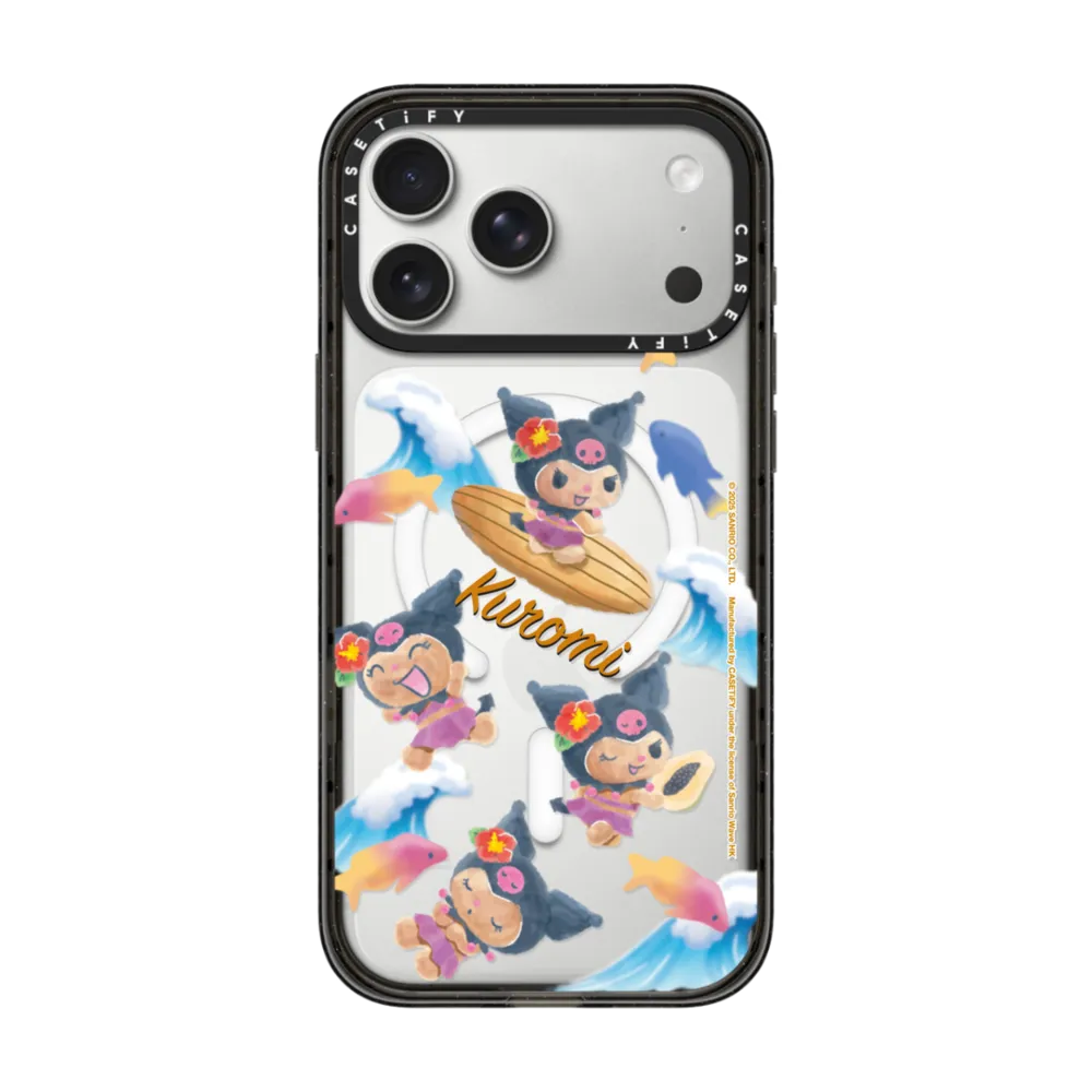 Sun-Kissed Kuromi Sticker Phone Case｜手機殼