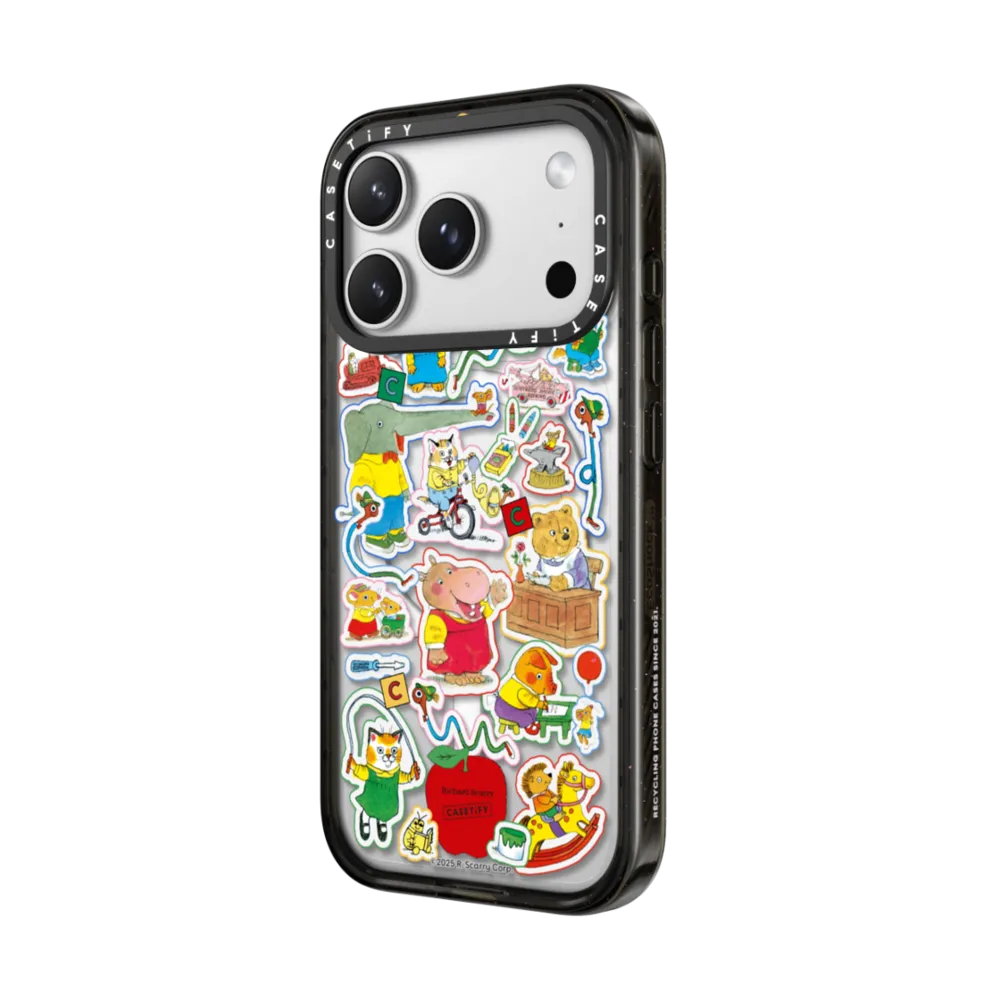 Richard Scarry Busy World Sticker Phone Case｜手機殼