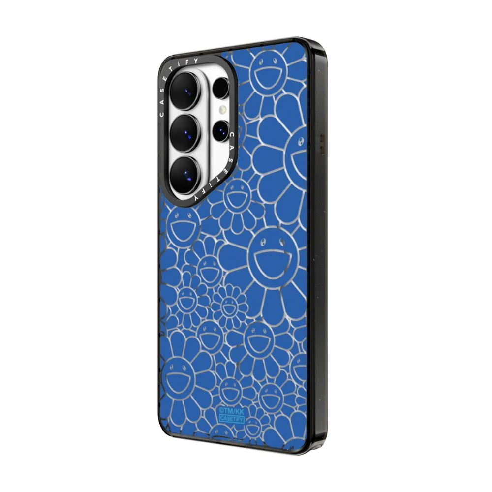 村上隆｜MULTI-FLOWERS (BLUE) PHONE CASE｜三星手機殼