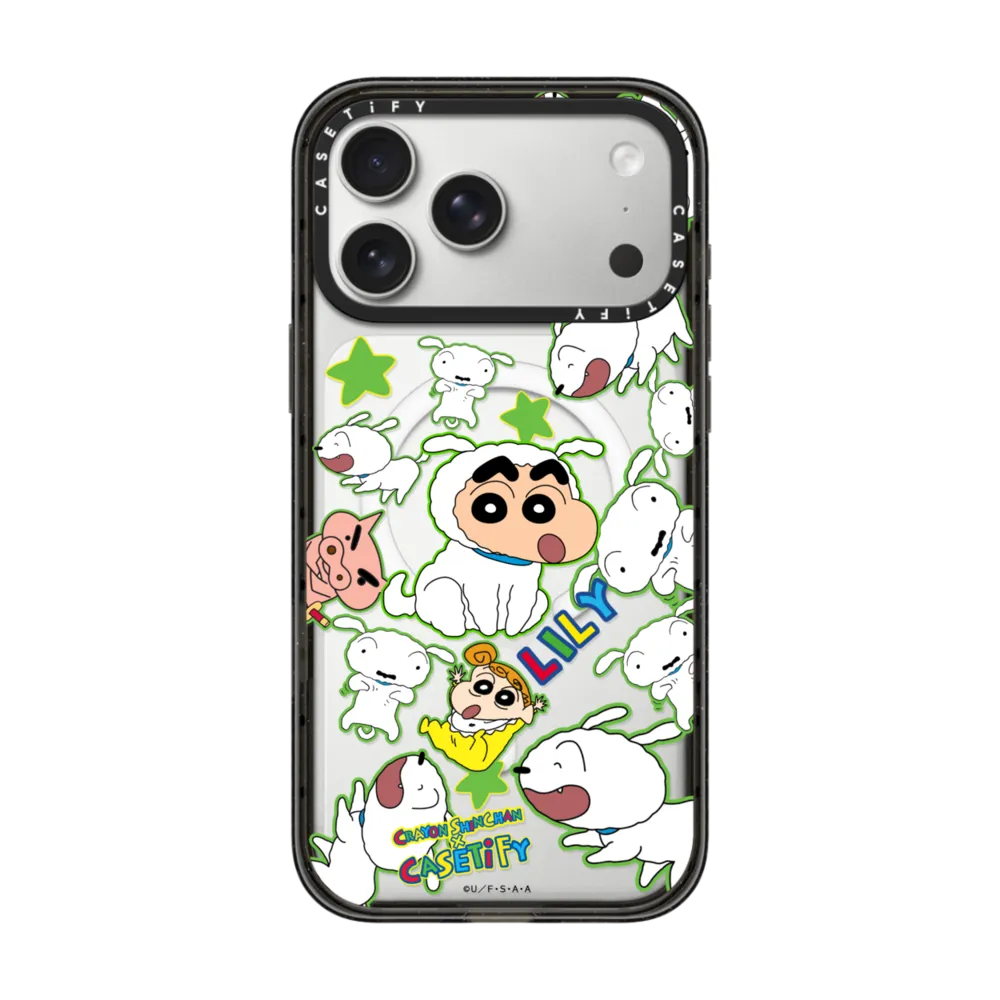 蠟筆小新｜Crayon Shinchan Sticker Custom Case (Shiro)