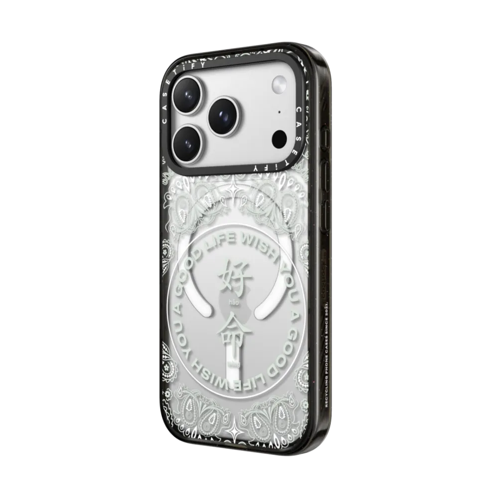 WYAGL Paisley Case - Green｜手機殼