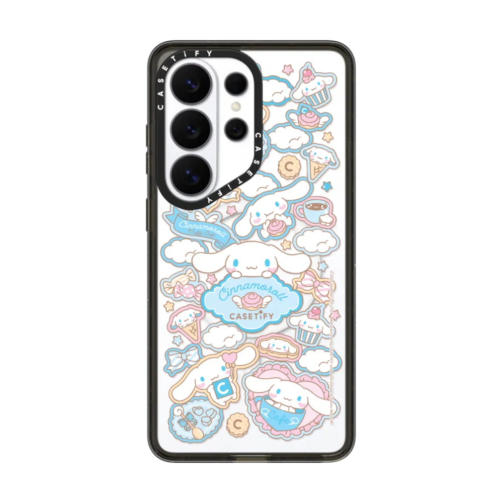 Cinnamoroll Lovely Cafe Sticker Case｜三星手機殼