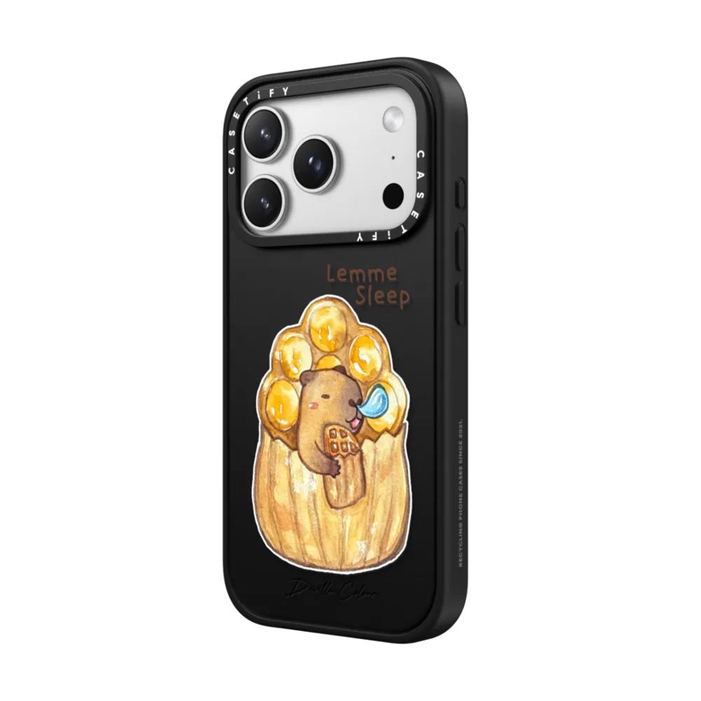Capybara Egg Puff｜手機殼