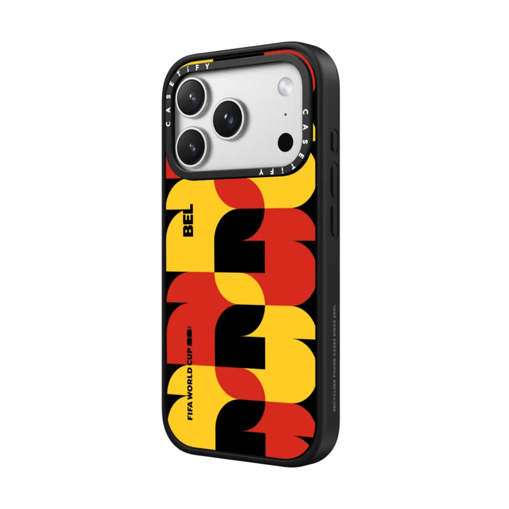 FIFA WORLD CUP 26 CUSTOM COUNTRY PATTERN CASE - Belgium｜手機殼