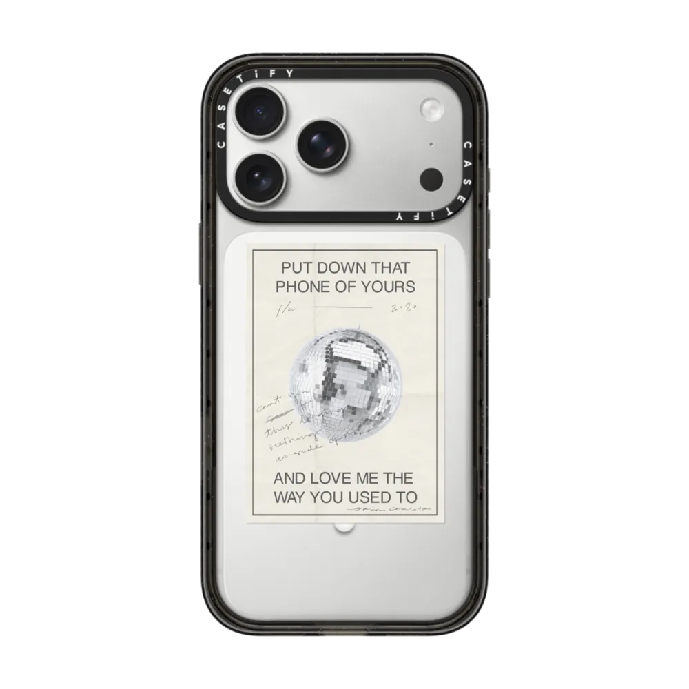 PUT DOWN THAT PHONE OF YOURS - ORION CARLOTO X CASETiFY｜手機殼