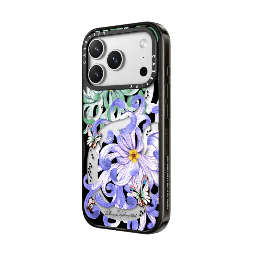 Chrysanthemum Whirl Phone Case｜手機殼