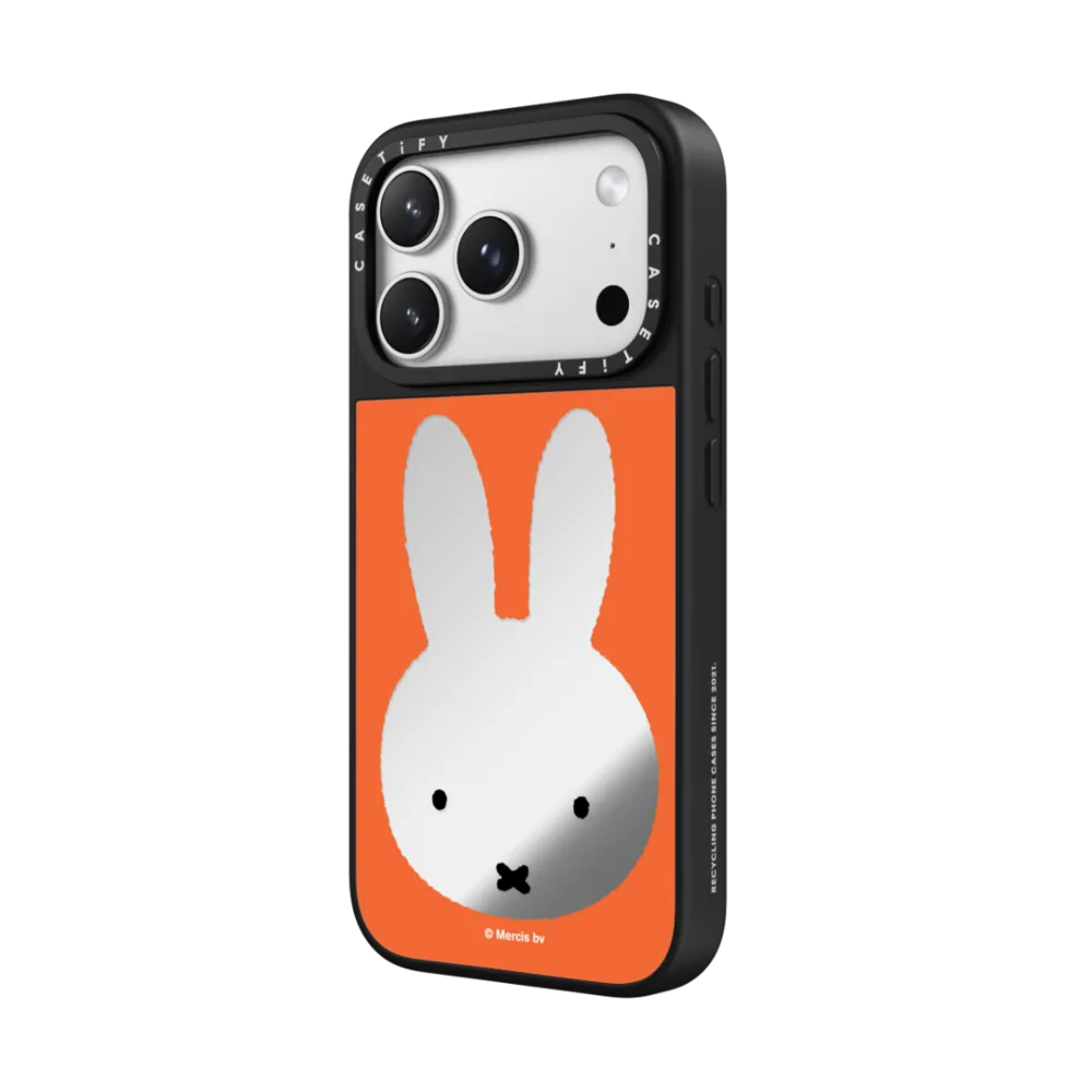 米飛兔 Miffy Bruna Red Mirror Frame Case｜手機殼