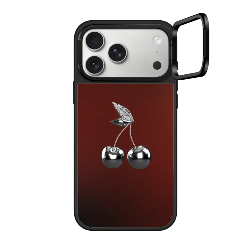 Chrome Red Cherry｜手機殼