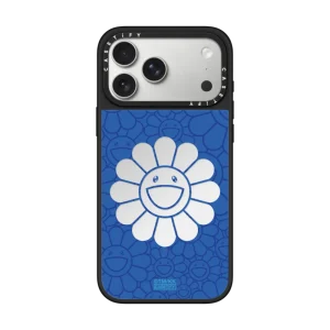 村上隆 SMILE ON PHONE CASE (BLUE)｜手機殼