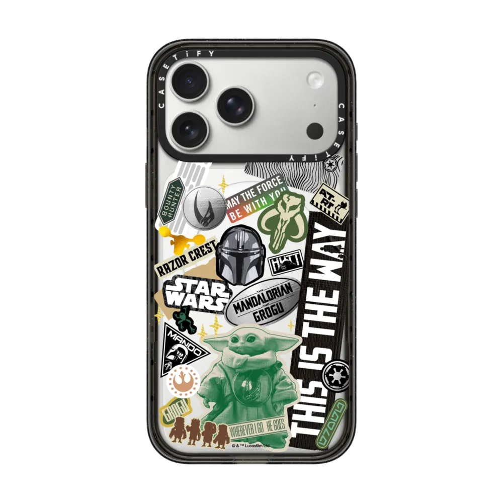 曼達洛人｜The Mandalorian™ and Grogu Stickermania Case