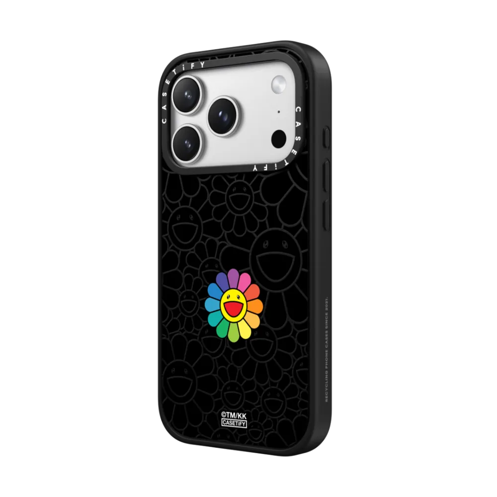 村上隆 SUPERFLAT FLOWER PHONE CASE (RAINBOW)｜手機殼