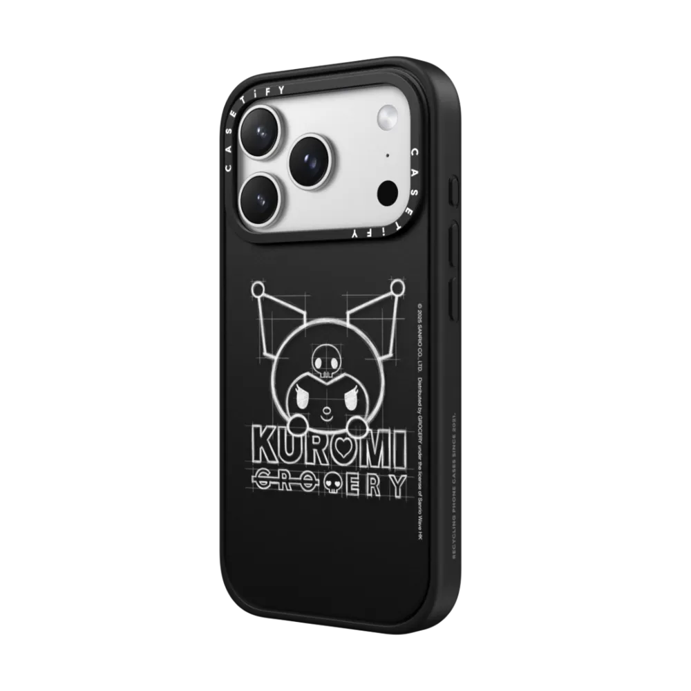 Grocery | Kuromi White Logo Phone Case｜手機殼