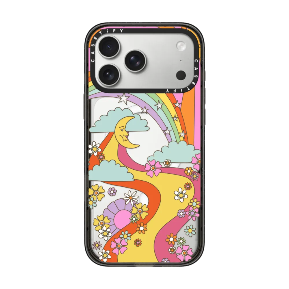 flower power retro hippie boho sixties pattern｜手機殼
