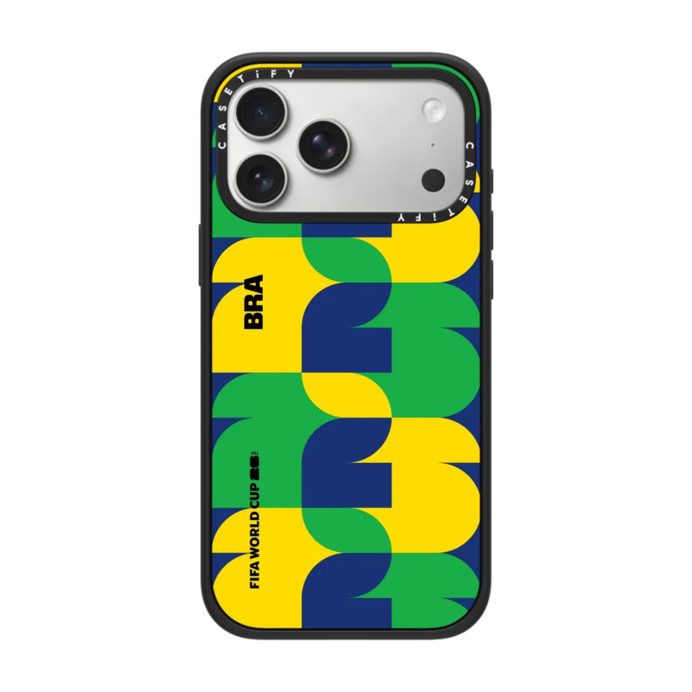 FIFA WORLD CUP 26 CUSTOM COUNTRY PATTERN CASE -  Brazil｜手機殼