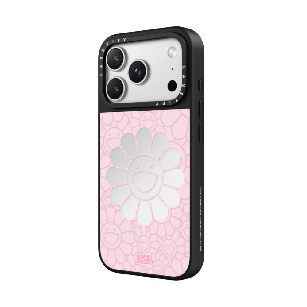 村上隆 SMILE ON PHONE CASE (PINK)｜手機殼
