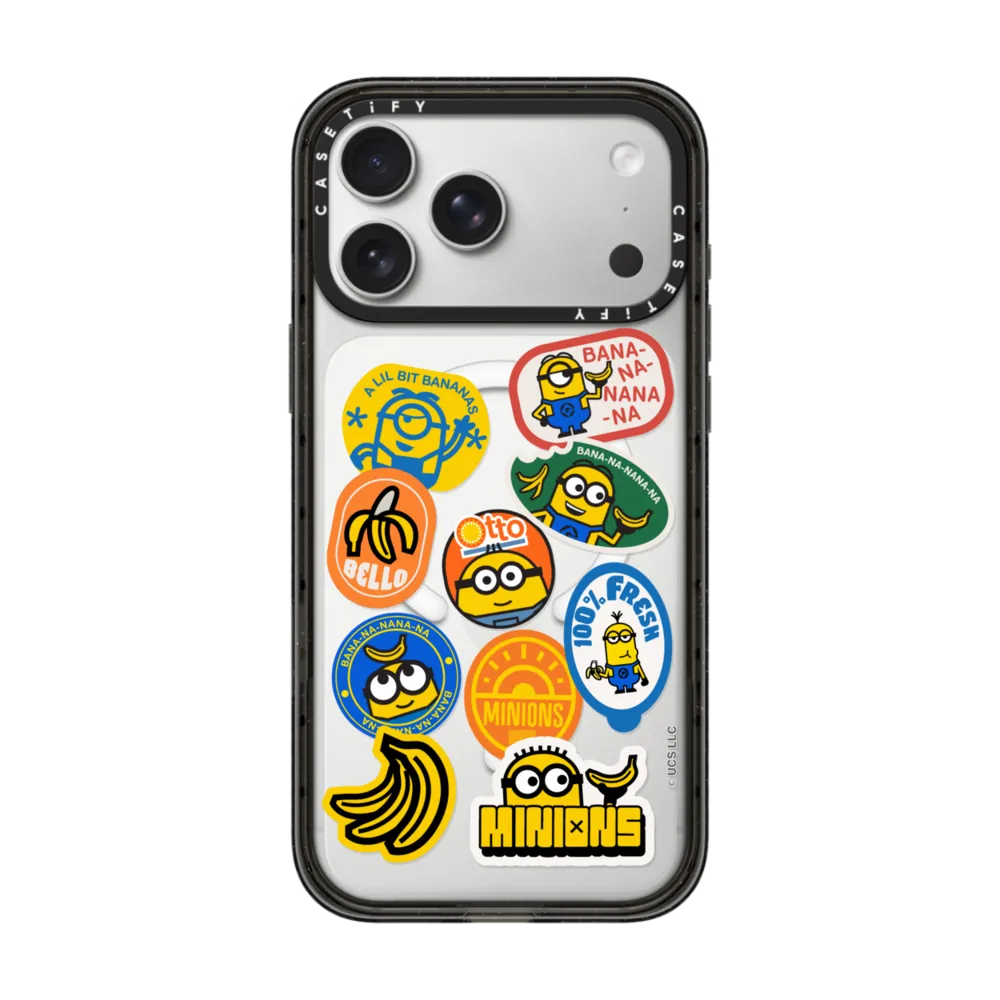 Minions Banana Sticker Case｜手機殼