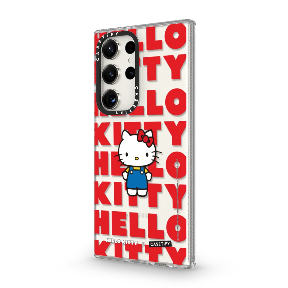 Hello Kitty（凱蒂貓）｜Graphic Logo Case｜三星手機殼