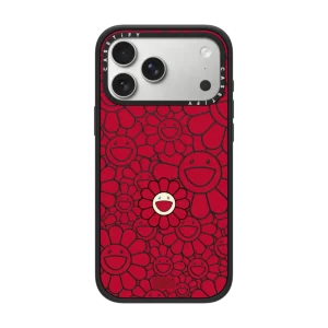 村上隆 SUPERFLAT FLOWER PHONE CASE (RED)｜手機殼