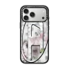 White Floral Oval D Case｜手機殼