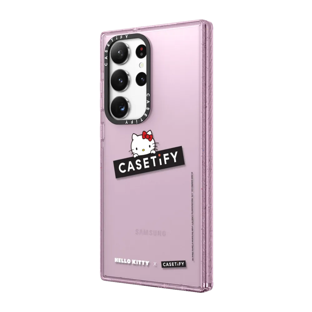 Hello Kitty（凱蒂貓）｜Box Logo Case｜三星手機殼