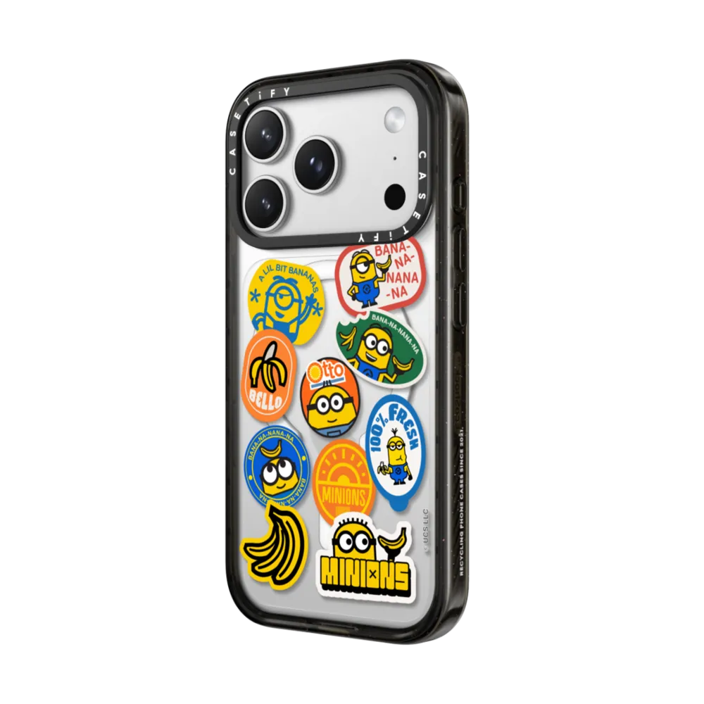 小小兵 Minions Banana Sticker Case｜手機殼