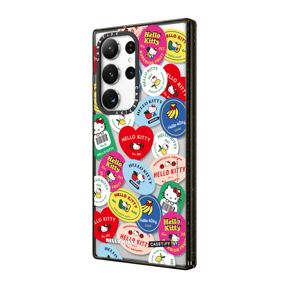 Hello Kitty（凱蒂貓）｜Produce Sticker Case｜三星手機殼