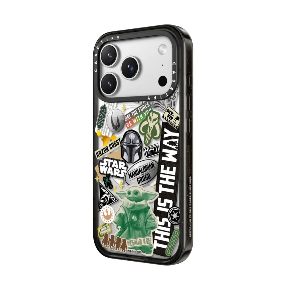曼達洛人｜The Mandalorian™ and Grogu Stickermania Case｜手機殼
