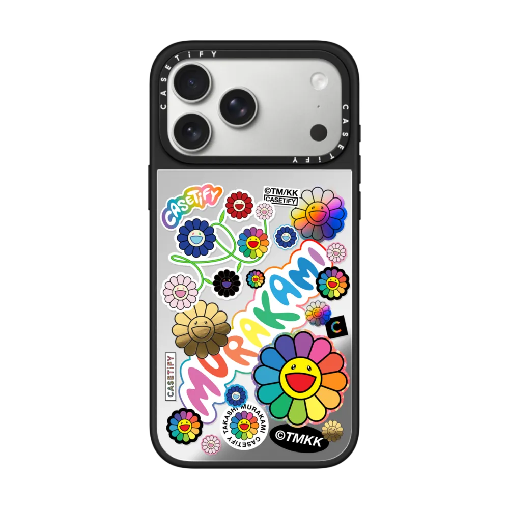 村上隆｜FLOWERS STICKER MANIA PHONE CASE