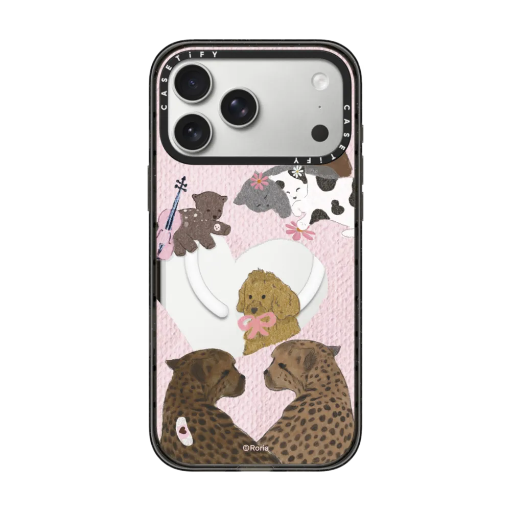 Cheetah with Cat｜手機殼