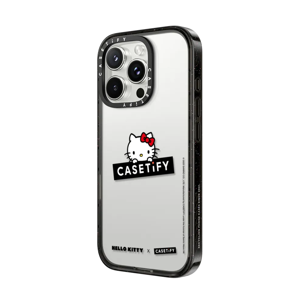 Hello Kitty（凱蒂貓）｜Hello Kitty Box Logo Case｜手機殼