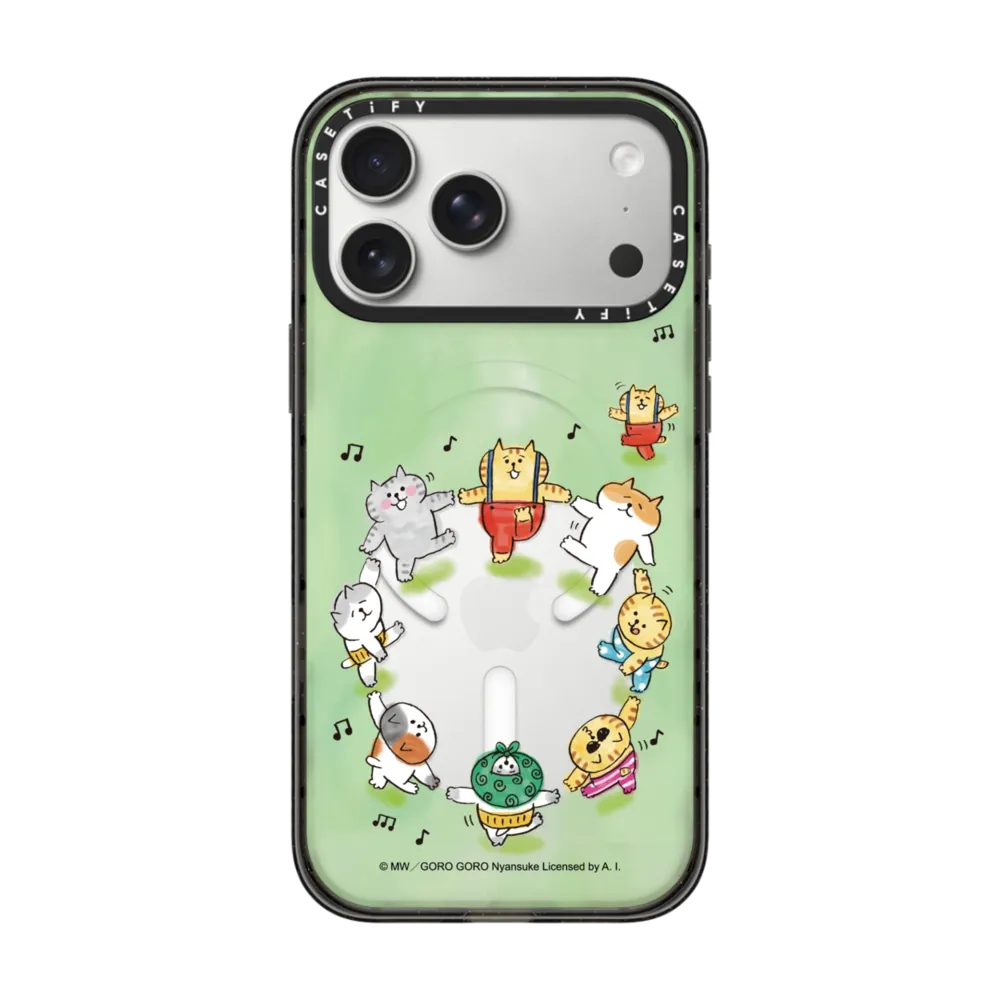 Dancing Gorogoro Nyansuke Phone Case