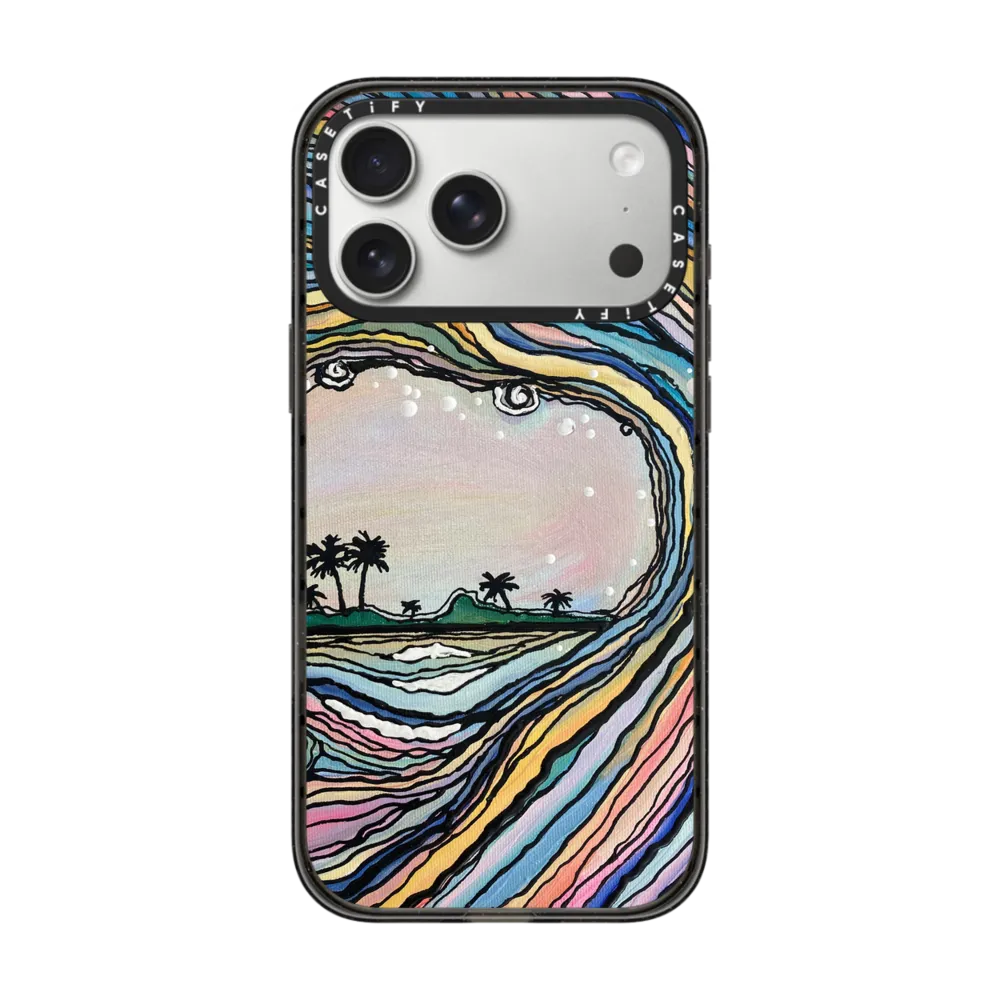 Waikiki Sunset Iphone Case by Ann Upton