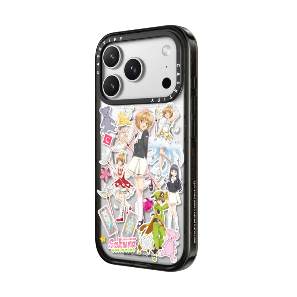 庫洛魔法使 透明牌篇 Cardcaptor Sakura Stickermania Case｜手機殼