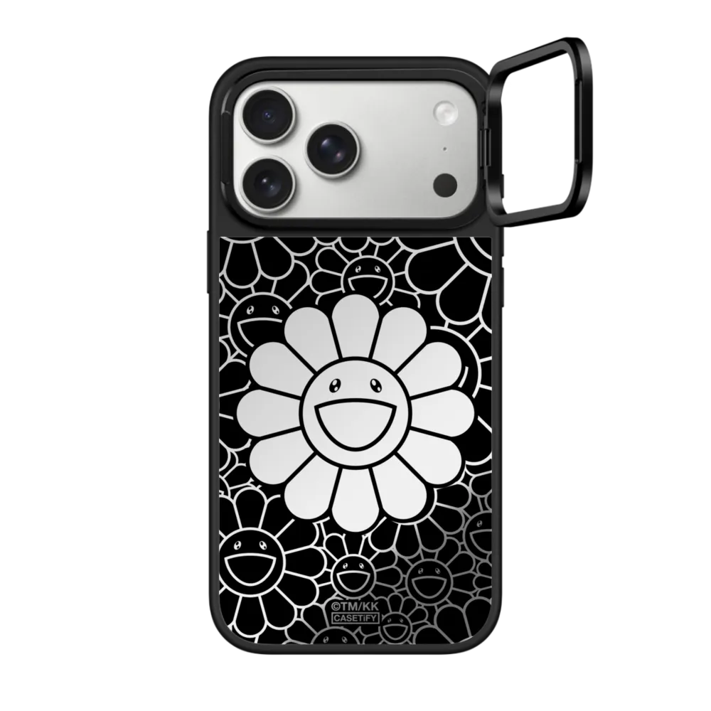 村上隆 SMILE ON PHONE CASE (BLACK)