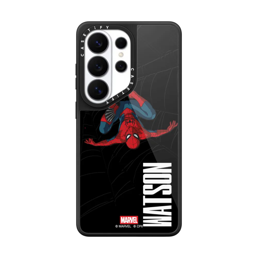 蜘蛛人｜Spider-Man Name Custom Case (White Font) - Pose 3