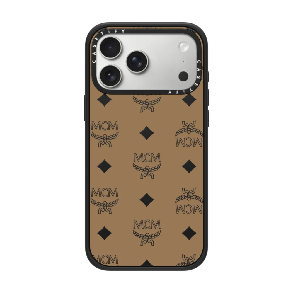 MCM Visetos Case - Cognac｜手機殼