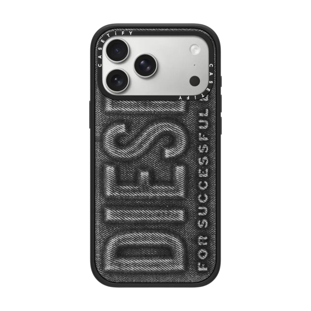 Black Denim Biscotto Case｜手機殼