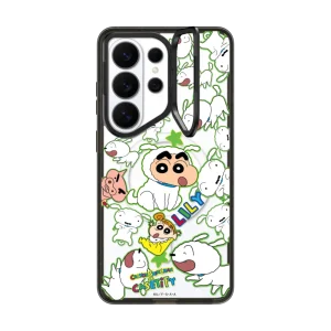 蠟筆小新｜Crayon Shinchan Sticker Custom Case (Shiro)｜三星手機殼